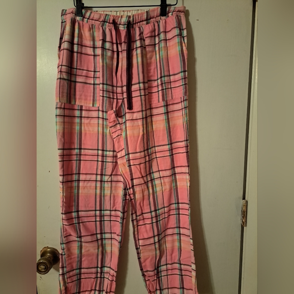 JOYSPUN Plaid Pink Pajama Pants, size small,still have a lot of life left